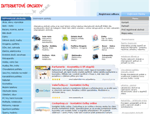 Tablet Screenshot of internetove-obchody-online.cz